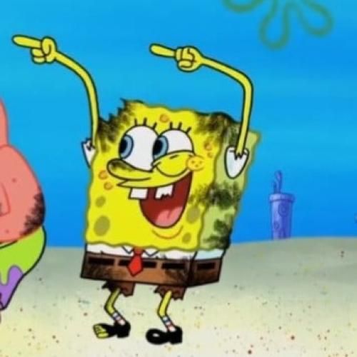 رفت ندید که پشتش افتاده بودم با صدای باب اسفنجی