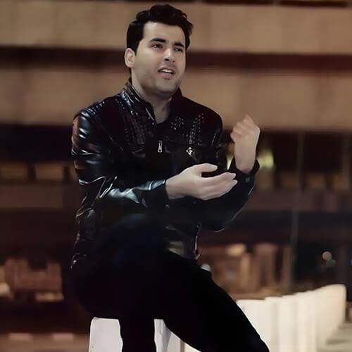 فرشید نادری تیپ و اداش ناز چشاس غوغا میکرد