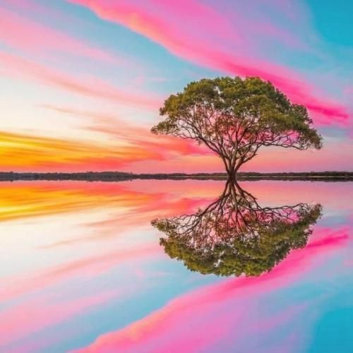 یه روز آسمون رنگ و وارنگه سفره مون هفت رنگ قشنگه